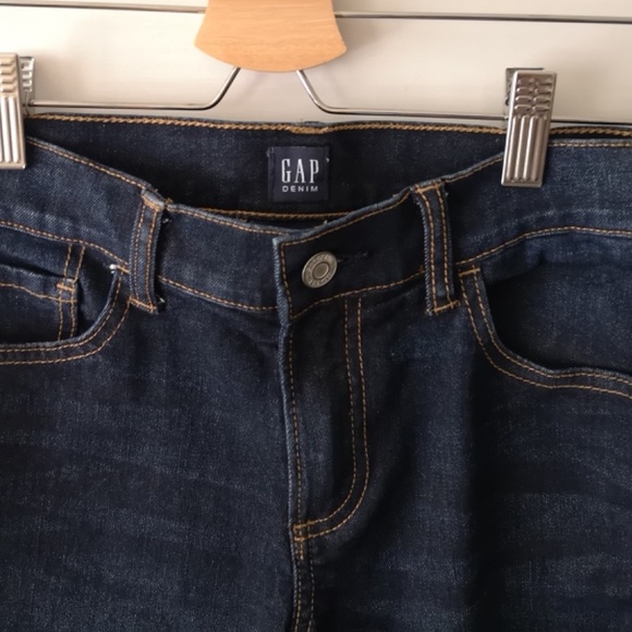 GAP Kids Jeans NWOT Regular Stretch Skinny 10 Dark - Picture 2 of 4